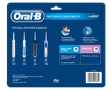 Precision Clean 6 Pack & Sensitive 2 Pack Electric Toothbrush Replacement Head Refills 8 Pack